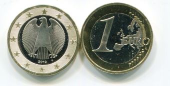 Германия 1 Евро 2012 F