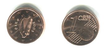 Ирландия 1 Цент 2003 год