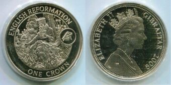 1 Крона Гибралтар 2009 Реформация