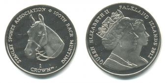 Фолклендские Острова 1 Крона 2012 Стенли