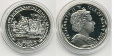 Остров Мэн Крона 2005 Трафальгарская битва Пруф        