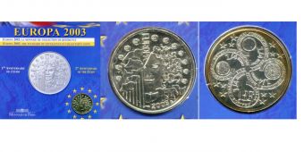 1/4 Евро Франция 2003 Евро 1 год