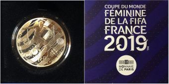 10 Евро Франция 2019 Футбол Чемпионат Мира среди женщин