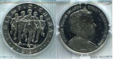 Британские Виргинские острова 10 Долларов 2008 Олимпиада Бег