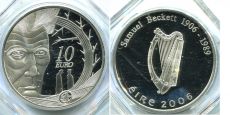 Ирландия 10 Евро 2006 Сэмюэль Беккет    