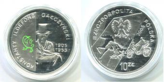 Польша 10 злотых 2005 Галчиньский