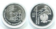 Польша 10 злотых 2006 Олимпиада в Турине (1) 