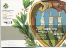 2 Евро Сан-Марино 2009 Европейский год творчества и инноваций