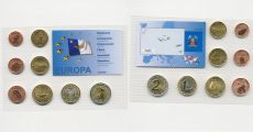 Набор пробных монет Евро Азорские острова