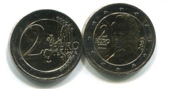 2 Евро Австрия 2003 Регулярная