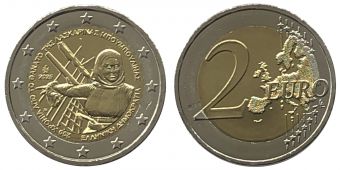 2 Евро Греция 2025 Ласкарина Бубулина