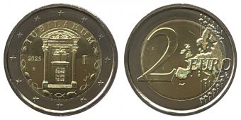 2 Евро Италия 2025 Юбилейный год