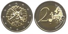 2 Евро Мальта 2024 Медоносная пчела 