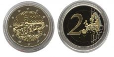 2 Евро Монако 2025 Графство Ле-Бо-де-Прованс