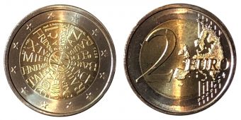 2 Евро Португалия 2023 Мир