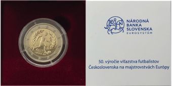 2 Евро Словакия 2026 Чемпионат Европы по Футболу 1976 Пруф