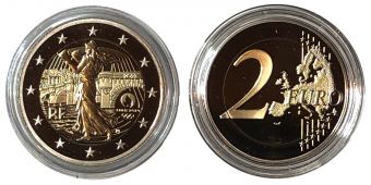 2 Евро Франция 2023 Олимпийские игры Пруф