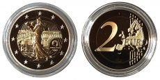 2 Евро Франция 2023 Олимпийские игры Пруф 