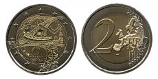 2 Евро Франция 2024 Эйфелева башня