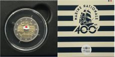 2 Евро Франция 2026 400 лет ВМФ Франции Пруф