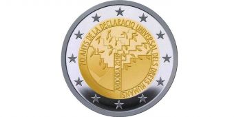 2 Евро Андорра 2018 Права Человека BU  