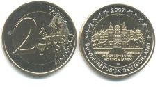 2 Евро Германия 2007 F Мекленбург, Передняя Померания 