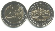 2 Евро Германия 2007 G Мекленбург, Передняя Померания