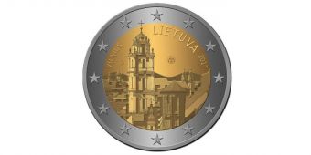 2 Евро Литва 2017 Вильнюс