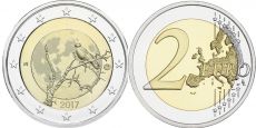 2 Евро Финляндия 2017 Природа