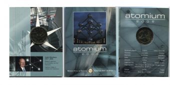 2 Евро Бельгия 2006 Атомиум BU