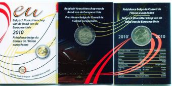 2 Евро Бельгия 2010 Представительство в ЕС BU