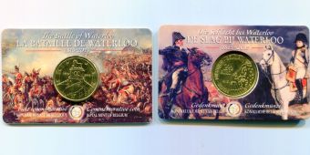 2,5 Евро Бельгия 2015 Ватерлоо BU  