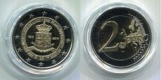 2 евро Бельгия 2017 Льежский университет Пруф