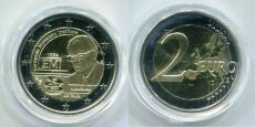 2 евро Бельгия 2019 Валютный Институт Пруф