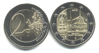 2 Евро Германия 2013 G Баден-Вюртемберг