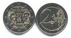 2 Евро Германия 2013 D Елисейский Договор 