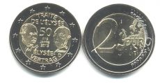 2 Евро Германия 2013 G Елисейский Договор  