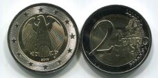 2 Евро Германия 2014 G Регулярная  
