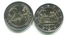 2 Евро Германия 2014 D Нижняя Саксония 