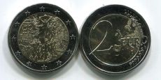 2 Евро Германия 2019 D Берлинская стена 