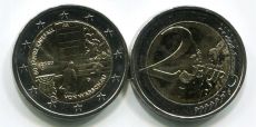 2 Евро Германия 2020 J Коленопреклонение в Варшаве    