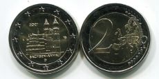 2 Евро Германия 2021 A Саксония-Анхальт