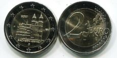 2 Евро Германия 2021 F Саксония-Анхальт  