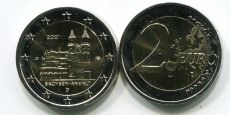 2 Евро Германия 2021 G Саксония-Анхальт   