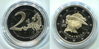 2 Евро Италия 2016 Донателло Пруф