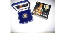 2 Евро Италия 2019 Леонардо да Винчи Пруф 