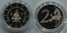 2 Евро Италия 2020 Пожарная Охрана Пруф