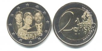 2 Евро Люксембург 2012 Свадьба
