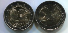 2 Евро Люксембург 2019 Универсальное Избирательное право