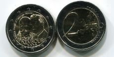 2 Евро Люксембург 2020 Генрих Оранский